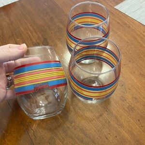 Fiestaware wine glasses